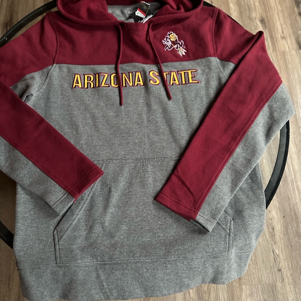 Arizona State Gray and Red Men's Sweater L